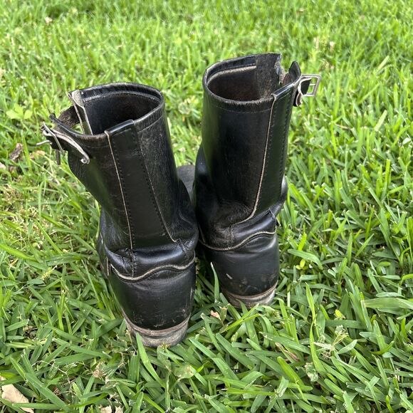 Vtg 1990 80s Red Wing PT83 2268 Engineer Boots Size 10.5 D Motorcycle main image 16